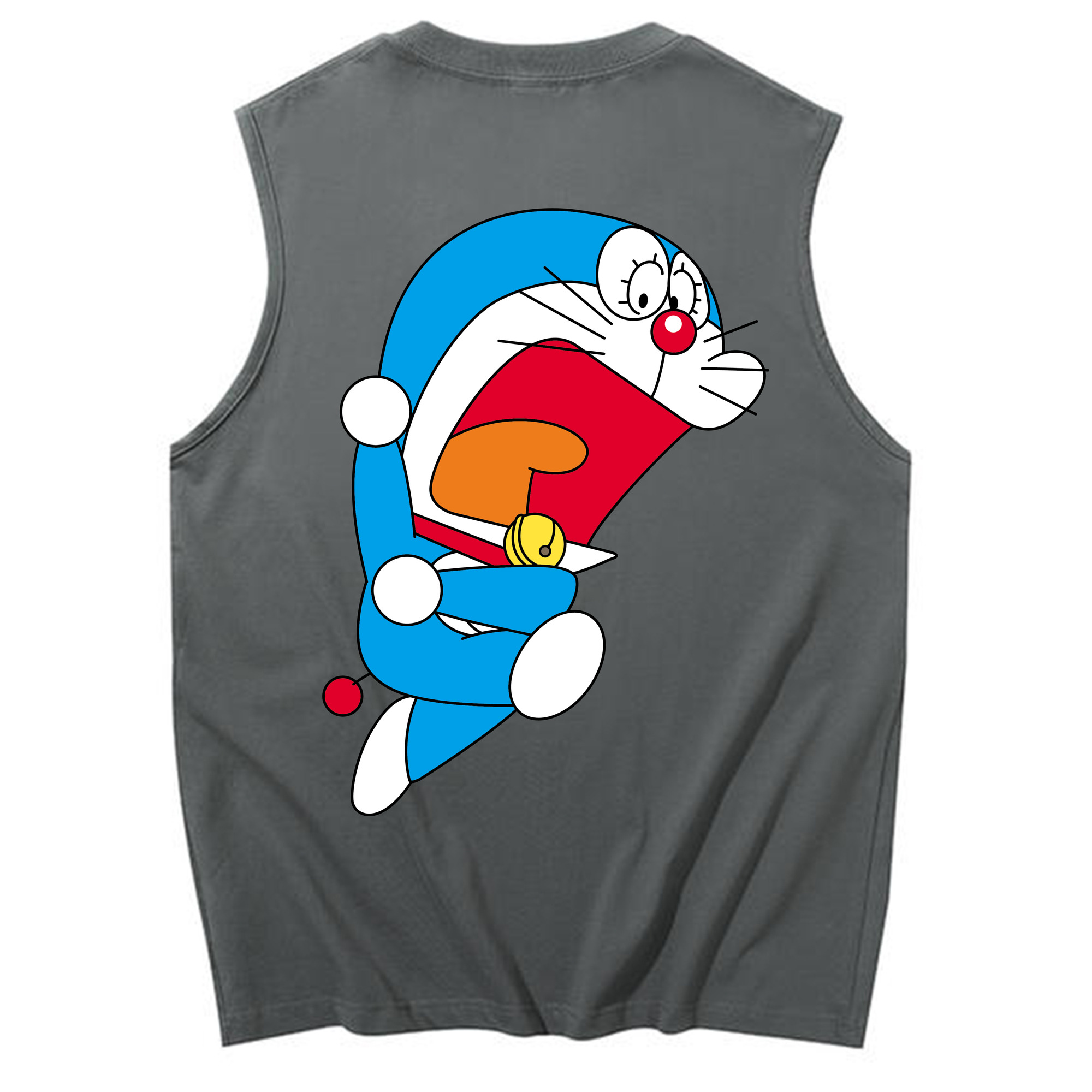 （画像用） ドラえもん Doraemon コットン100％タンクトップ（背面プリント）